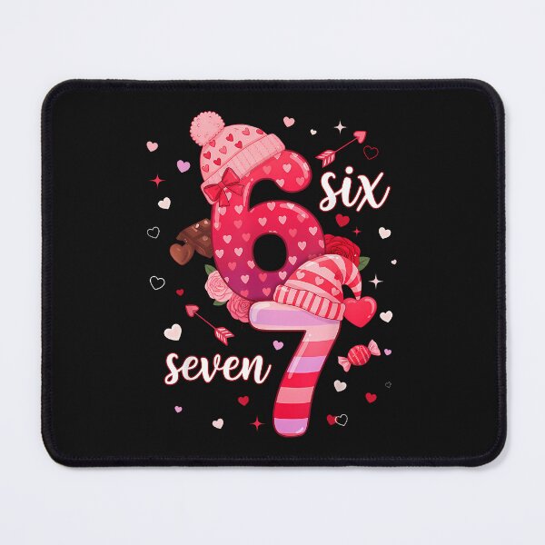 Item preview, Cute 6 7 Heart Valentines Day Six Seven Meme Couple Matching designed and sold by Intomindfood.