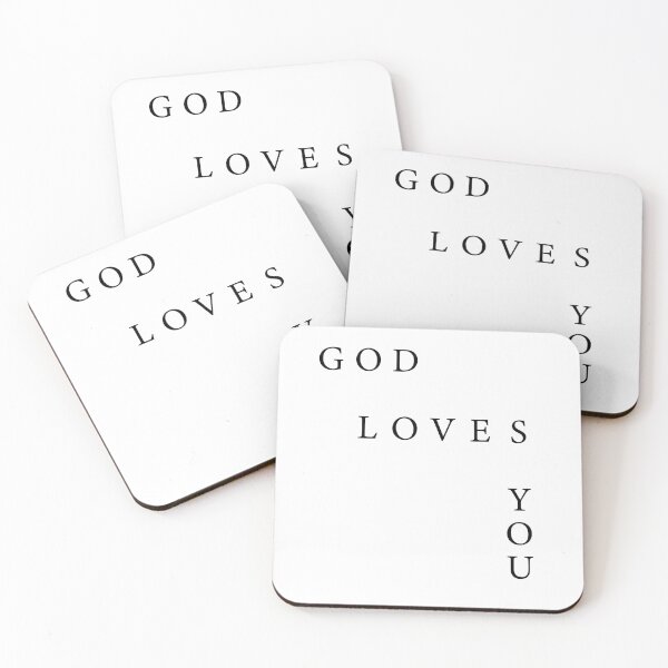 Item preview, God loves you (blank) designed and sold by laura-varela.