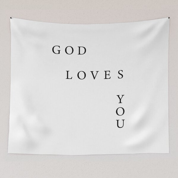 Item preview, God loves you (blank) designed and sold by laura-varela.