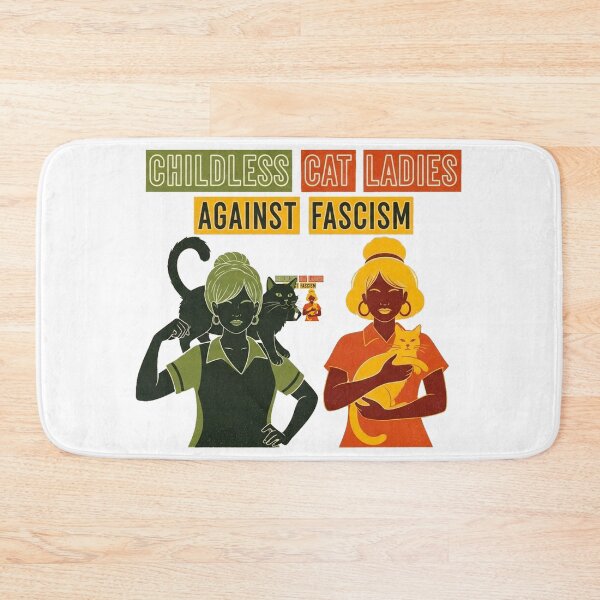 Item preview, Childless Cat Ladies Against Fascism Vintage designed and sold by Pollock.