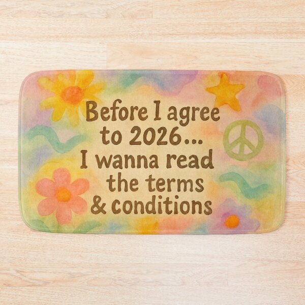 Item preview, Before I Agree To 2026 designed and sold by Dawne's Designs.