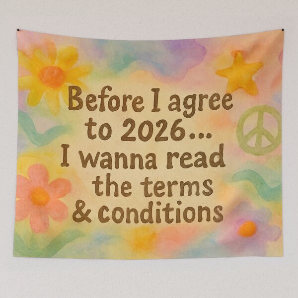 Item preview, Before I Agree To 2026 designed and sold by Dawne's Designs.