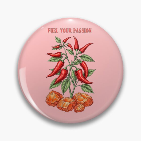 Item preview, Fuel Your Passion - Carnelian & Red Chili Botany designed and sold by Credisaim.