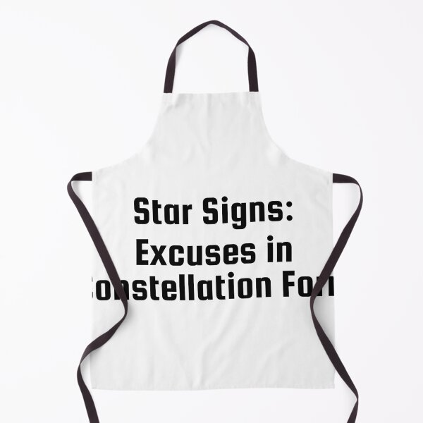 Item preview, Star Signs: Excuses in Constellation Form designed and sold by Ninjacatoff.