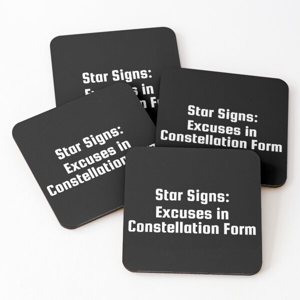 Item preview, Star Signs: Excuses in Constellation Form designed and sold by Ninjacatoff.