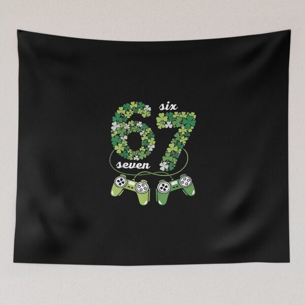 Item preview, 67 St Patrick'S Day Six Seven Meme Boys Gaming Kids Gamer designed and sold by Intomindfood.