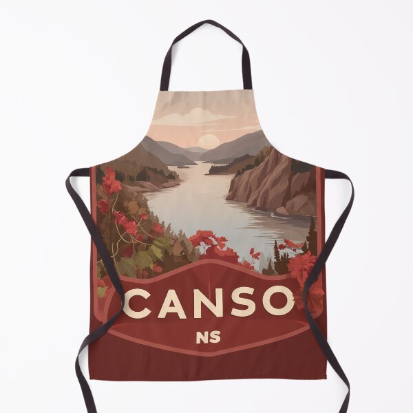 Item preview, Canso Nova Scotia, Eastern Shore Coastal Cliff & Bay Sunset NS Canada designed and sold by meganohm.
