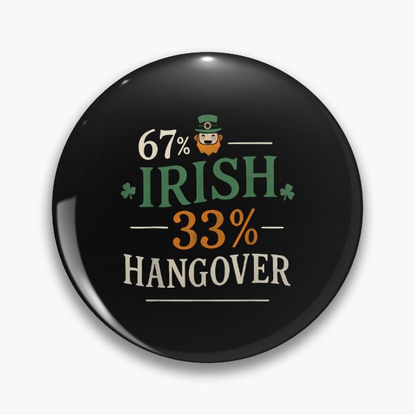 Item preview, Funny 67 Irish 33 Hungover Six Seven 6 7 Saint Patricks Day designed and sold by Intomindfood.