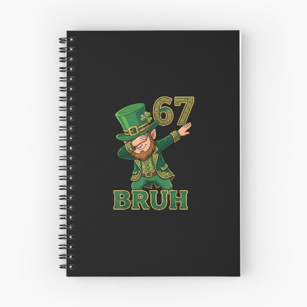 Item preview, St Patricks Day 67 Dabbing Leprechaun Six Seven Shamrock 6 7 designed and sold by Intomindfood.