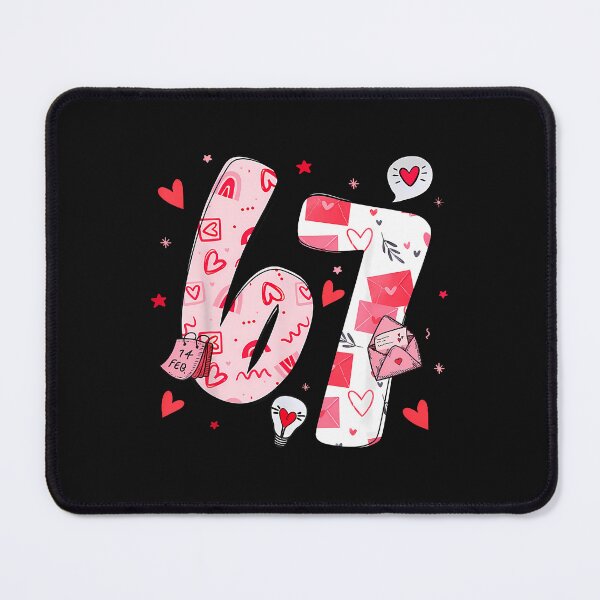 Item preview, Valentine'S Day 6 7 Six Seven Preppy Hearts Couple Matching designed and sold by Intomindfood.