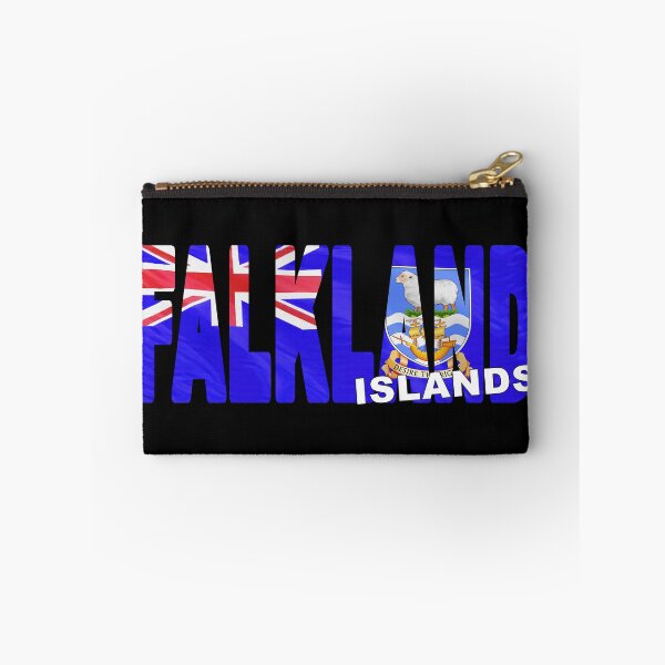 Item preview, FALKLAND ISLANDS - Flag Flying in Wind cut to Letters Souvenir Sticker Shirt designed and sold by Adam Gormley.
