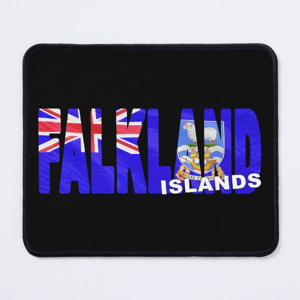Item preview, FALKLAND ISLANDS - Flag Flying in Wind cut to Letters Souvenir Sticker Shirt designed and sold by Adam Gormley.