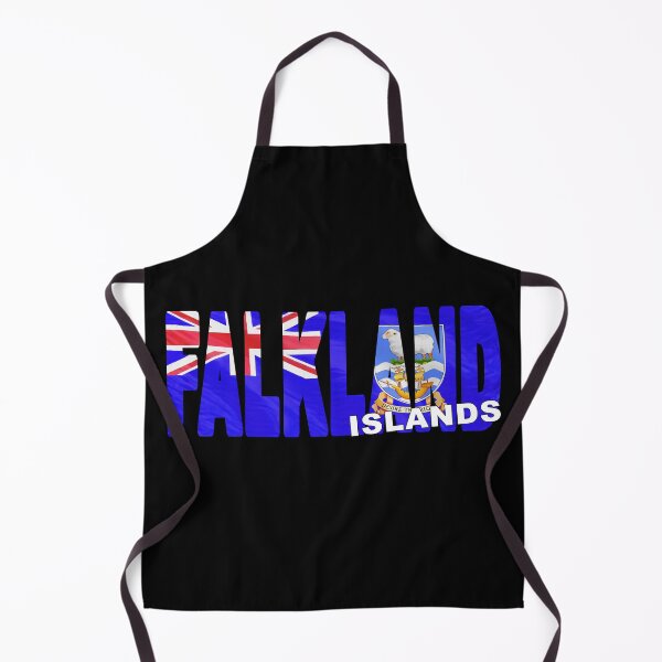 Item preview, FALKLAND ISLANDS - Flag Flying in Wind cut to Letters Souvenir Sticker Shirt designed and sold by Adam Gormley.