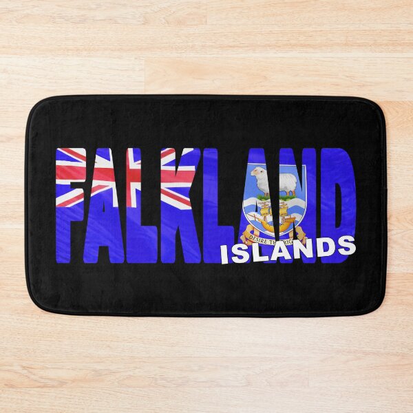Item preview, FALKLAND ISLANDS - Flag Flying in Wind cut to Letters Souvenir Sticker Shirt designed and sold by Adam Gormley.