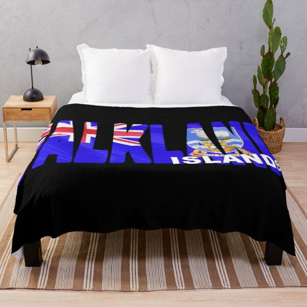 Item preview, FALKLAND ISLANDS - Flag Flying in Wind cut to Letters Souvenir Sticker Shirt designed and sold by Adam Gormley.