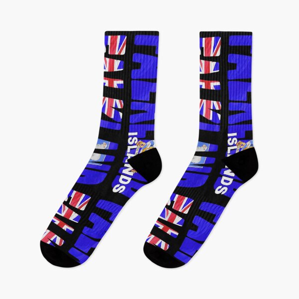Item preview, FALKLAND ISLANDS - Flag Flying in Wind cut to Letters Souvenir Sticker Shirt designed and sold by Adam Gormley.