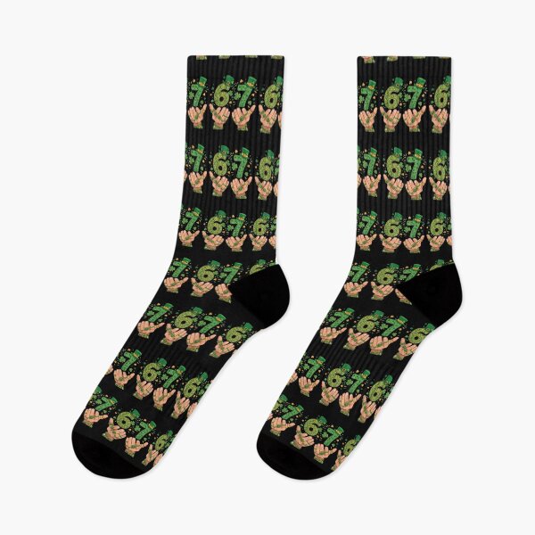 Item preview, 67 Funny Six Seven Meme Lucky Vibes St Patricks Day 67 designed and sold by Intomindfood.