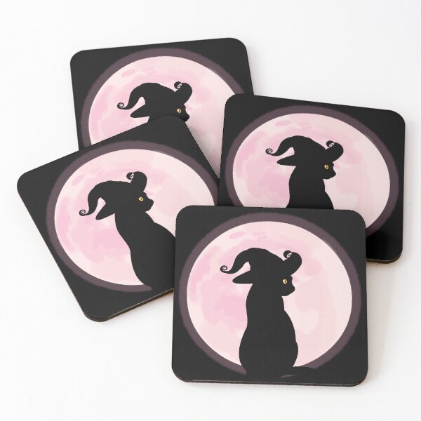 Item preview, Cat Witch (Pink) designed and sold by Mini-Mystic.