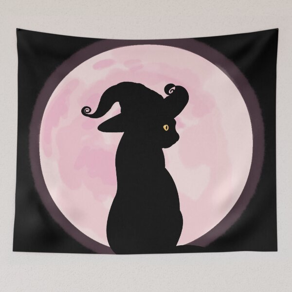 Item preview, Cat Witch (Pink) designed and sold by Mini-Mystic.