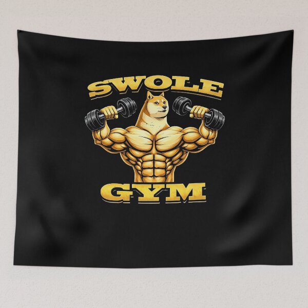 Item preview, Swole Gym designed and sold by El Hermano Gym.