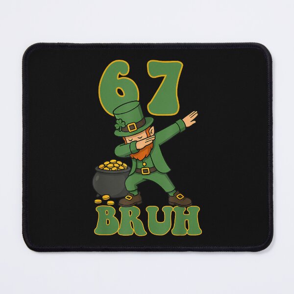 Item preview, St Patricks Day 67 Dabbing Leprechaun Six Seven St Patricks  designed and sold by Intomindfood.