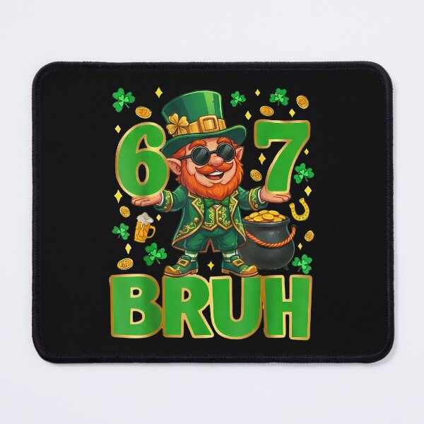 Item preview, St Patricks Day 67 Dabbing Leprechaun Six Seven St Patricks designed and sold by Intomindfood.