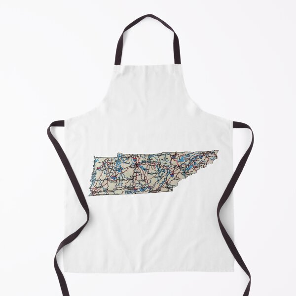Item preview, Hand Drawn Map of Tennessee designed and sold by Lena Draws.