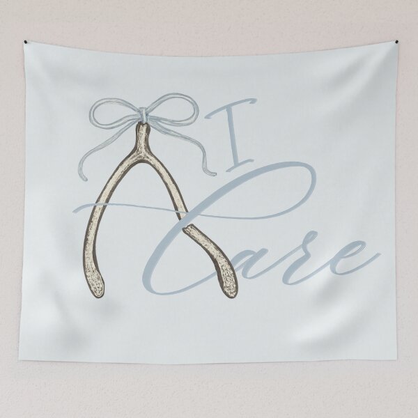 Item preview, Care wishbone designed and sold by chickensoupshop.