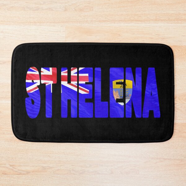 Item preview, ST HELENA - Flag Flying in Wind cut to Letters Souvenir Sticker Shirt designed and sold by Adam Gormley.