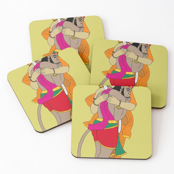 Item preview, Lord Hanuman Artwork – Powerful Hindu Monkey God designed and sold by Harshit_Digital_Arts.