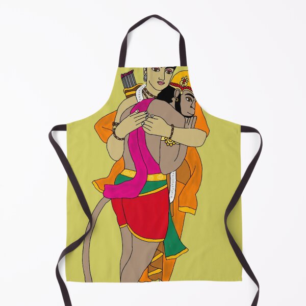 Item preview, Lord Hanuman Artwork – Powerful Hindu Monkey God designed and sold by Harshit_Digital_Arts.