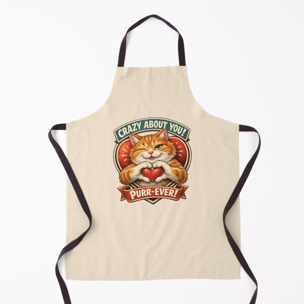 Item preview, Valentine Cat with Love Heart – Retro Romance designed and sold by memememescat.