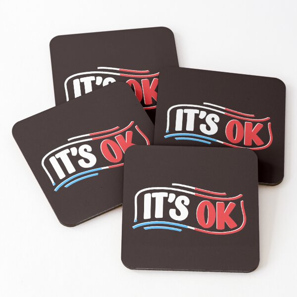 Item preview, It’s Ok – Minimal Positive Quote Design designed and sold by Design5pro.