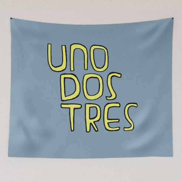 Item preview, Spanish numbers, uno dos tres designed and sold by badlydrawnbabe.