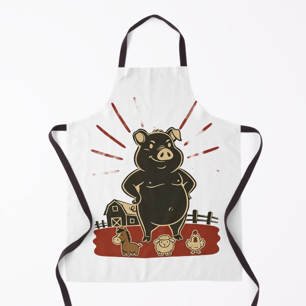 Item preview, The Bossy Pig – Animal Farm (Satirical Illustration) designed and sold by DandoLaTalla.
