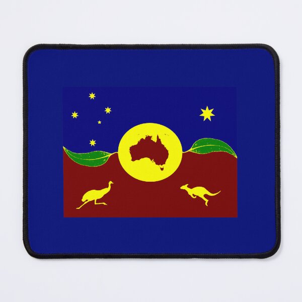 Item preview, Ozzie Flag designed and sold by BleatinDesigns.