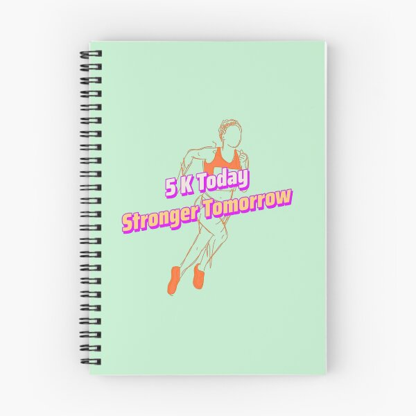 Artikelvorschau, 5 km heute, stärker morgen – Design in Pink und Orange entworfen und verkauft von LynnLLewis.