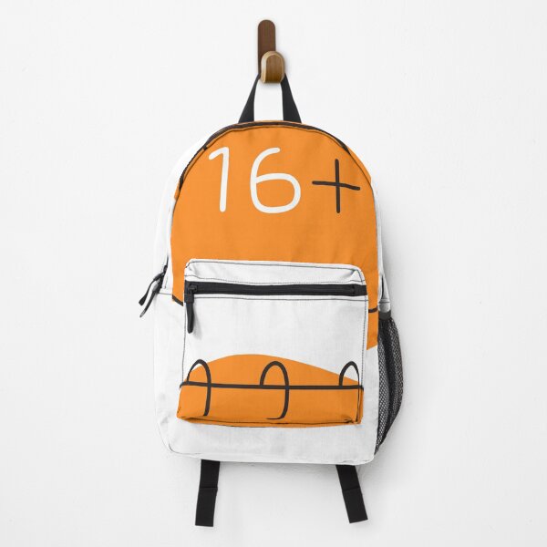 Item preview, 16+ Sixteen Plus Age Rating - Orange Calendar Doodle Icon designed and sold by Taanva.