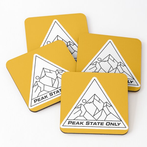 Item preview, Minimalist mountain peak sticker with text designed and sold by homydesign.