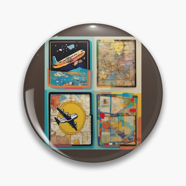 Item preview, "Vintage Travel Postcard: Exploring Through Design" designed and sold by Artisticanvas.