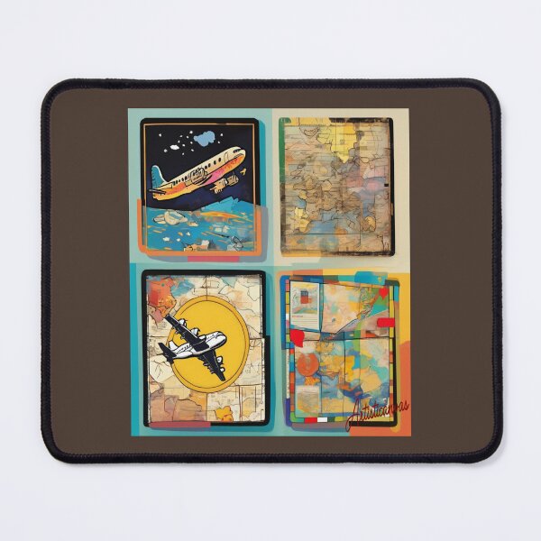 Item preview, "Vintage Travel Postcard: Exploring Through Design" designed and sold by Artisticanvas.