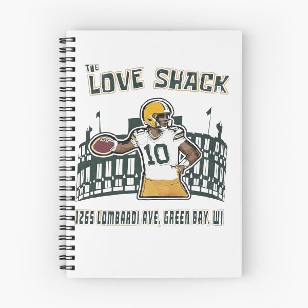 Item preview, Vintage The Love Shack 1265 Lombardi Ave Green Bay Football Fan Art Retro designed and sold by IrinaVeradeLeal.