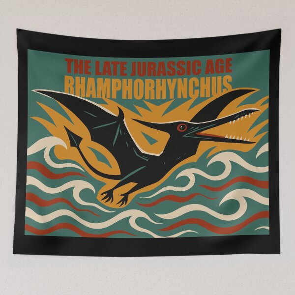 Item preview, The Late Jurassic Age: Rhamphorhynchus designed and sold by Ghost on Toast.