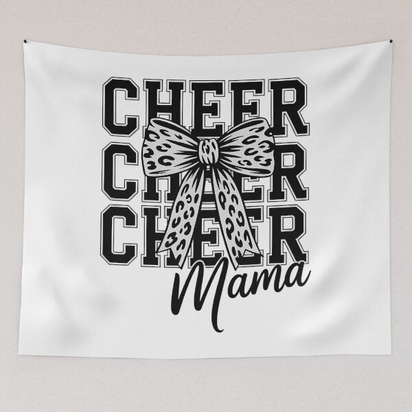 Item preview, Cheer Mama Cheerleader Mom Cheer Mom Biggest Fan Mothers Day designed and sold by AsteriskDatBArt.