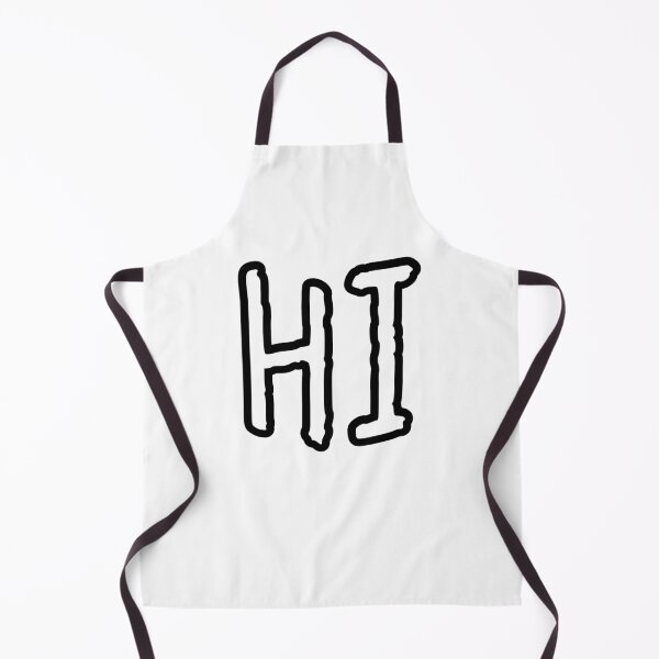 Item preview, Hi, Greeting Outline Gritty designed and sold by Memes N Lore .