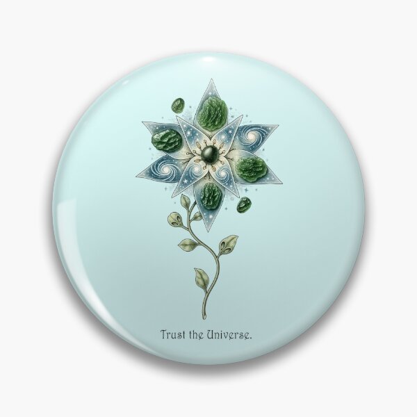 Item preview, Trust The Universe - Moldavite & Cosmic Botany designed and sold by Credisaim.