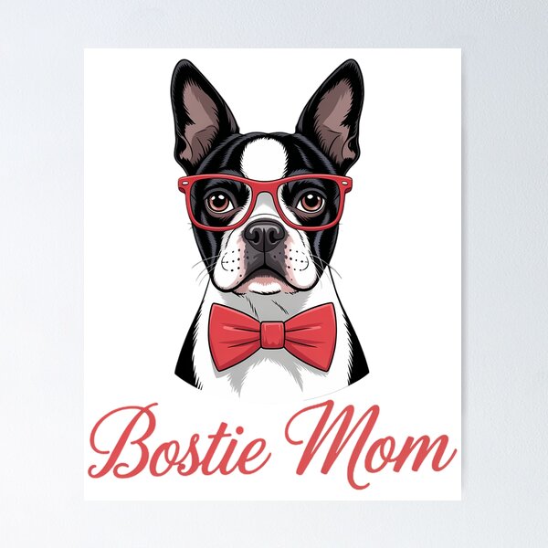 Artikelvorschau, Lustige Boston-Dog-Mama, beste Boston-Dog-Mama, Muttertag entworfen und verkauft von AsteriskDatBArt.