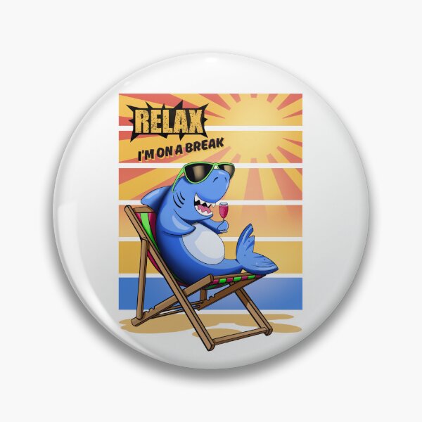 Item preview, Shark at the beach designed and sold by LouPons.