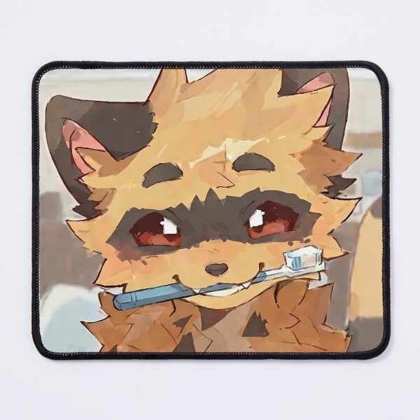 Item preview, Adorable Beecat Furry with a Toothbrush designed and sold by Finmm.