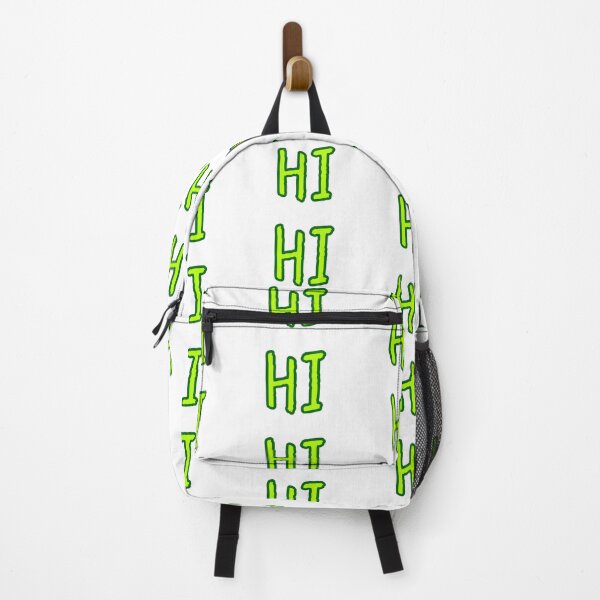 Item preview, Hi, Greeting Green Outline Gritty designed and sold by Memes N Lore .